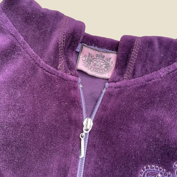 early 2000s Juicy Couture Velour Tracksuit Jacket - Picture 3 of 3